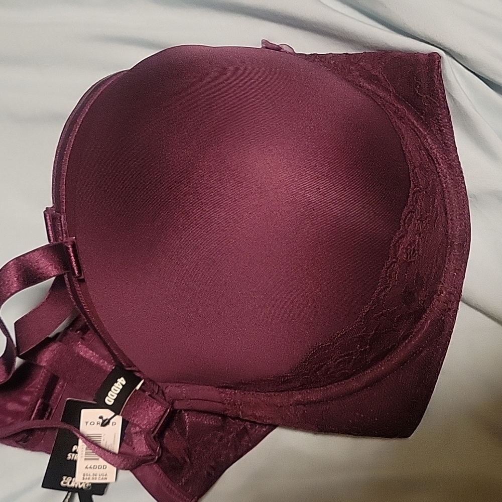 Torrid push up strapless optional bra